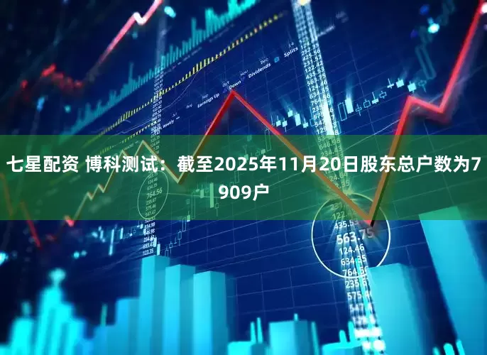 七星配资 博科测试：截至2025年11月20日股东总户数为7909户